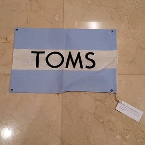 New Toms Set: Convertible Sign/Protector Bag + Shoe Travel Bag + Hangable Sign